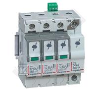 Scaricatore di sovratensioni T1+T2 12,5/60 3P+N 412277