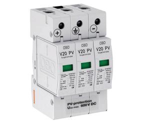 Scaricatore OBO Bettermann V20-C 3PH-600 3 poli tipo 2 600V DC 5094605