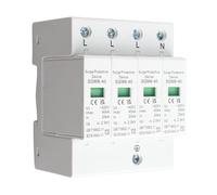 Scaricatore Sovratensione 220V 4P 40KA Protezione Domestica Fulmini e Sovratensioni Montaggio su Guida DIN