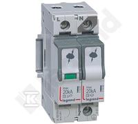 Scaricatore sovratensioni T2 20 kA 1P+N 412226