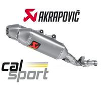 S-H2SO5-QTA - Terminali Scarico Akrapovic Slip-on Titanio Honda CRF 250 R