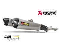 Kawasaki ZZR1400 2012-2024 Kit Silenziatore Slip-On In Titanio Akrapovic