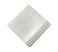 Scarichi for pavimenti in acciaio inossidabile Rete di copertura Foro di scarico quadrato Filtro for la raccolta dei capelli della doccia Tappo Parti di ferramenta for il bagno della cucina(12.5cm)