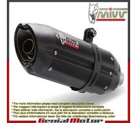Scarichi MIVV Suono Nero Acciaio inox per Ktm Lc8 950 Supermoto R 2005 > 2006