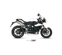 Scarichi Omologati MIVV Ghibli inox Alto per Triumph Speed Triple 2011 > 2015