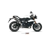 Scarichi Omologati MIVV GP Carbonio Alto per Triumph Speed Triple 2011 > 2015