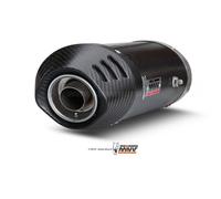 UY.015.L3C - Terminali Scarico Marmitte Mivv Oval Carbon Cap Yamaha FZ6 04/13