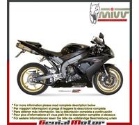Scarichi Omologati MIVV Suono Acciaio inox per Yamaha Yzf 1000 R1 2004 > 2006