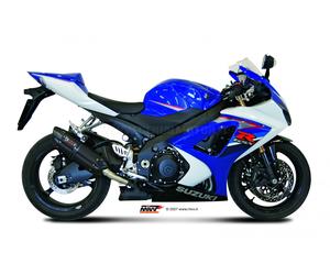 Scarichi Omologati MIVV Suono Nero Acciaio inox Suzuki Gsx-R 1000 2007 > 2008