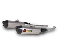 Scarichi slip on originali Akrapovic in titanio per Kawasaki ZZR1400 2012-2020