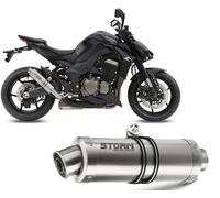 Terminali Scarichi Storm by Mivv Gp acciaio inox per Kawasaki Z 1000 2014 > 2016