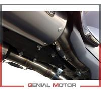 Scarichi Terminali GPR FURORE NERO Omologato YAMAHA YZF 1000 R1 2007 > 2008