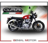 Gpr Exhaust Systems Silenziatore Omologato Powercone Evo Double Royal Enfield Continental 650 19-20 Euro 4 Cat