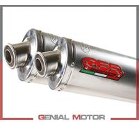 Scarichi Terminali GPR TITANIUM TONDO / ROUND Omol DUCATI MONSTER S4R 2003 2007