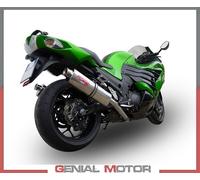 Scarichi Terminali GPR TRIOVAL Omologato KAWASAKI ZZR 1400 2012 > 2016