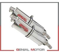 Scarichi Terminali GPR TRIOVAL Omologato SUZUKI V-STROM DL 1000 2002 > 2013