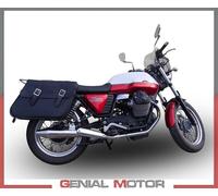 Gpr Exhaust Systems Vintacone Double V7 I/ii Stone&i/ii Special 12-16 Homologated Slip On Muffler Argento Homologated