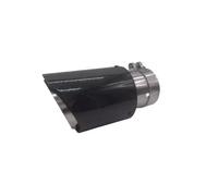 SCARICO 90 CODINO MARMITTA TONDO CARBONIO TERMINALE AUTO SPORTIVA TUNING