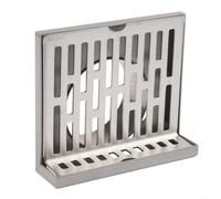 Scarico a forma di L in acciaio inox con uscita laterale per drenaggio del pavimento del balcone e gestione dell'acqua multi ambiente (50 tubi)