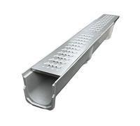 Scarico a fossa resistente alla deformazione(100x15x20cm/39.4x5.9x7.9in)