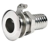 Scarico a mare inox 1 1/2" x 45 mm