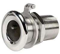 Scarico a mare inox lucido 3/4