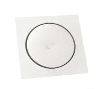 Scarico a pavimento in acciaio inossidabile con efficace gestione del flusso d'acqua Caratteristiche 15x15cm