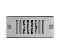 Scarico a pavimento rettangolare multiuso con design portatile, accessorio per migliorare i flussi d'acqua e la raccolta dei detriti, scarico a pavimento residenziale