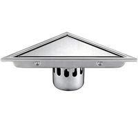 Scarico a pavimento, scarico a terra, scarico a pavimento, scarico a pavimento for doccia quadrato con inserti in piastrelle nel filtro for capelli, bagno cucina hotel con scarico a pavimento for docc