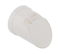 Scarico a pavimento, valvola anti riflusso a chiusura automatica, tubo di drenaggio in PVC, copertura anti odore per tubi di drenaggio esterni (50 mm)