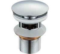 Scarico a saltarello per lavandino, Tappo di scarico a scomparsa for lavabo da bagno multicolore(Chrome B)