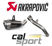 Scarico Akrapovic Kawasaki ZX10RR 2021-2022 Ninja Titanium MotoGP Stubby 3/4
