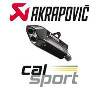 AKRAPOVIC Slip-on Line silenziatore Titanio, carbonio o acciaio inossidabil
