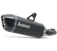 Scarico Akrapovic Slip-On Line - Silenziatore In Titanio Nero S-B12SO10-HAABL
