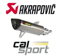 Akrapovic Scooter-Line in titanio, carbonio e acciaio inox