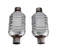 scarico anteriore Catalitico 2Pcs Fit For Chevy Silverado 1500 GMC For Ford 2.5inch Universal Catalytic Converter 83166 High Flow