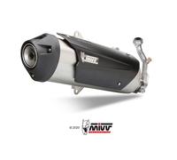 Terminale Scarico Omologato MIVV Urban Acciaio inox Gilera Fuoco 500 2007 > 2013