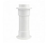 Scarico Barca Presa Scafo Foro Drenaggio Fitting Passascafo Tappo Materiale PP Resistente Alla Corrosione Installazione Rapida Adatto per Gestione, Bianco, 3/4 Pollici