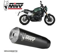 E.011.LC4B - Terminale Scarico MIVV X-M1 Nero BENELLI LEONCINO 800 TRAIL (22-23)
