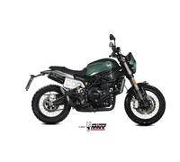 Scarico BENELLI LEONCINO 800 TRAIL Mivv X-M1 Inox Nero E.011.LC4B