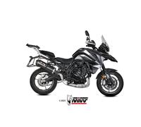 E.012.LVC - Terminale Scarico MIVV OVAL Nero BENELLI TRK 702 / X