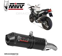 Terminale Scarico MIVV Oval Carbonio Con Coppa Carbonio Bmw F 800 R 2009 > 2020