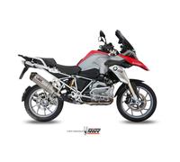 Scarico BMW R 1200 GS / ADVENTURE Mivv Oval Titanio con Coppa Carbonio B.016.LNC