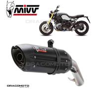 Terminale Scarico MIVV Suono Nero Acciaio inox per Bmw R Nine T 2014 > 2022