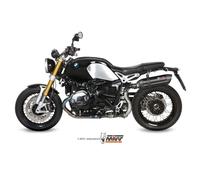 Scarico BMW R NINE T Mivv Suono Inox Nero B.022.L9