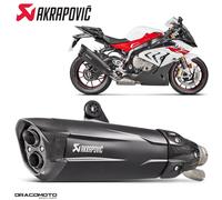Scarico BMW S 1000 RR ABS 2017-2018 AKRAPOVIC Titanio Nero S-B10SO6-HDVDZBL