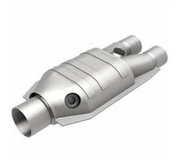 Scarico Catalizzatore Catalitico Euro 4 High Flow 2.0" Universal Catalyst Catalytic Converter With O2 Sensor Fit For Ford 1996 F-15