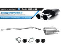 Scarico Centrale + Silenziatore Peugeot 406 2.0 HDi Berlina 1705R5 1726EE