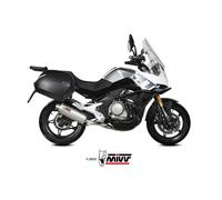 Scarico CF MOTO 650MT Mivv Oval Inox CF.002.LX2