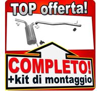 Scarico CITROEN JUMPY II 2.0 HDI 120 CV LWB lungo senza DPF
